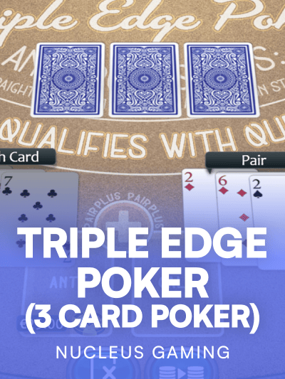 Game image for Triple Edge Poker (Three Card Poker)